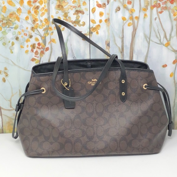 NWT Coach drawstring carryall tote - Picture 2 of 7